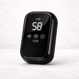 VascuForce Waist Thermapod Pro digital display for heating and compression waist support device.